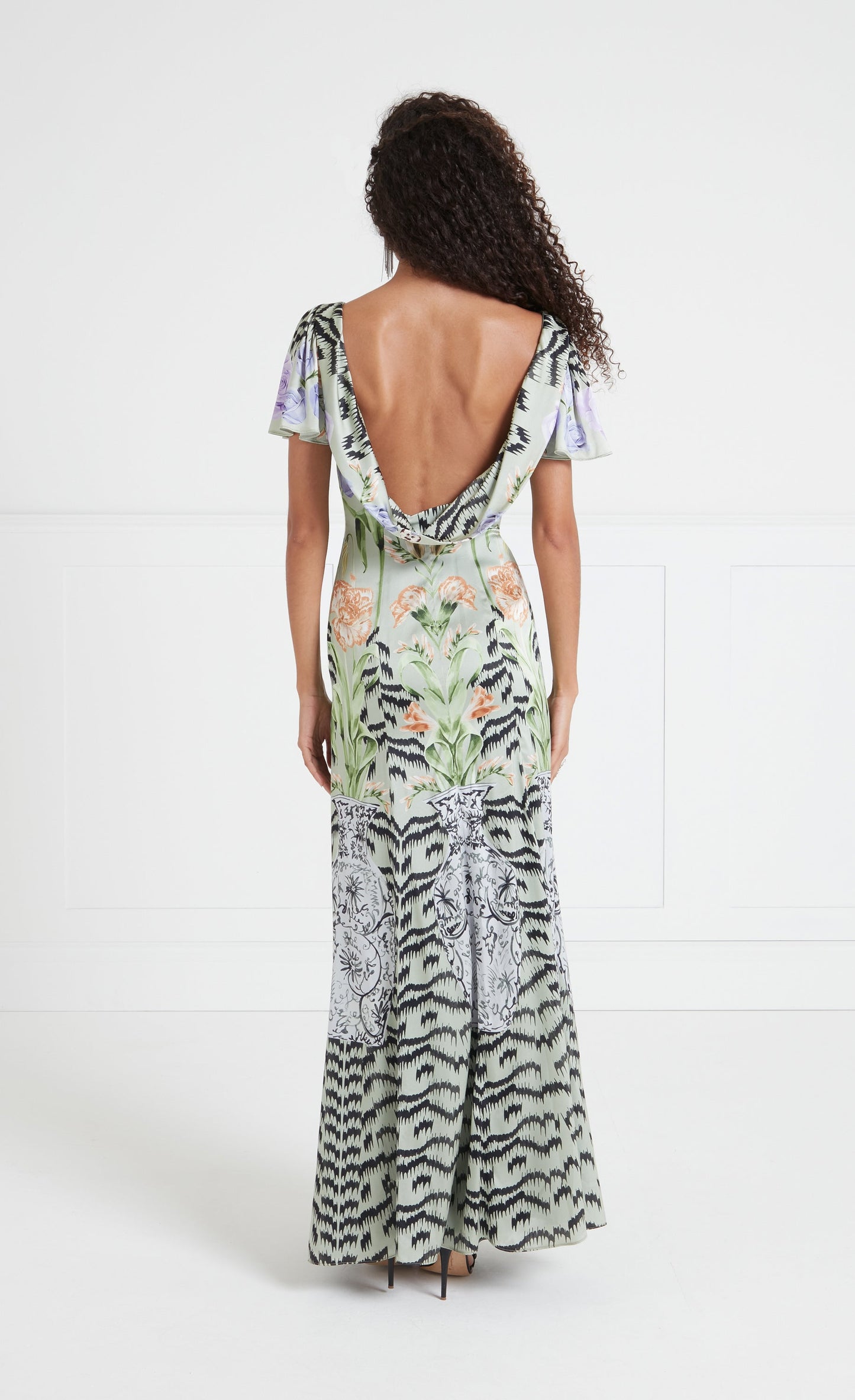 Cleo Gown - Silt Green