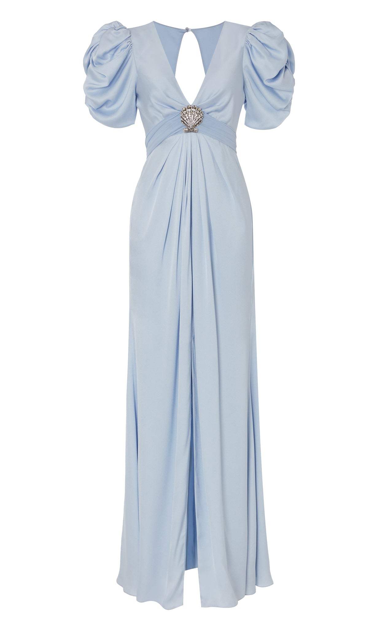 Sofia Sleeved Dress - Powder Blue