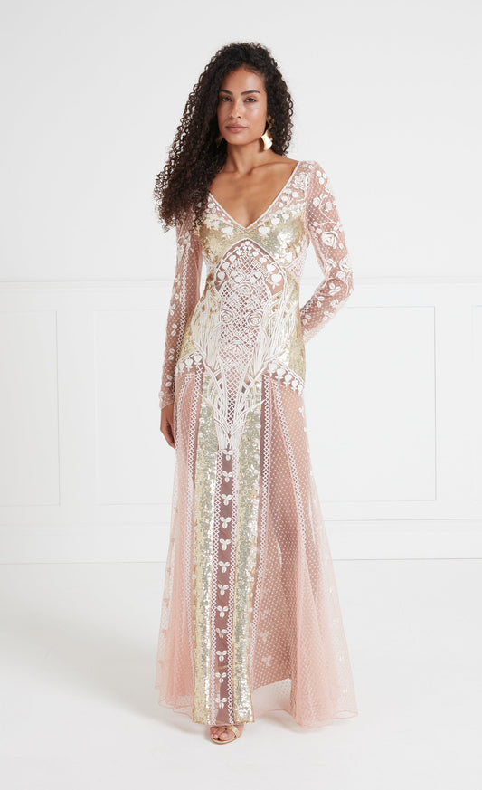 Gigi Dress - Rosewater